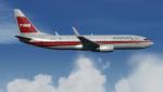 FSX/P3D Boeing 737-800 American Airlines TWA Retro Livery package v2